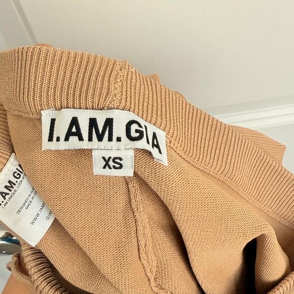 I.AM.GIA | NEW Fiorenza 2-Pieces Set Tan XS Kendall Jenner Blogger Fav Celeb LA - Picture 8 of 8